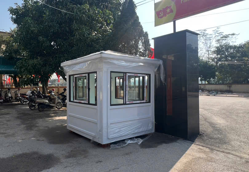 Thi công bốt bảo vệ cho cơ quan