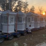 Vận chuyển bốt gác đến công trình