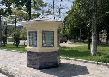 Vọng gác giao thông CA tỉnh Vĩnh Phúc