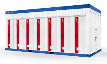 Nhà tắm công cộng lắp ghép 14 buồng